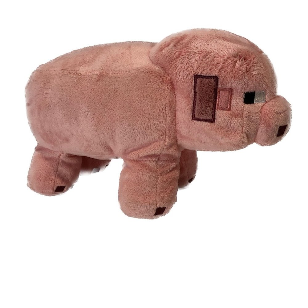 Minecraft Pig Mojang Pink Plush 10/11 inches long